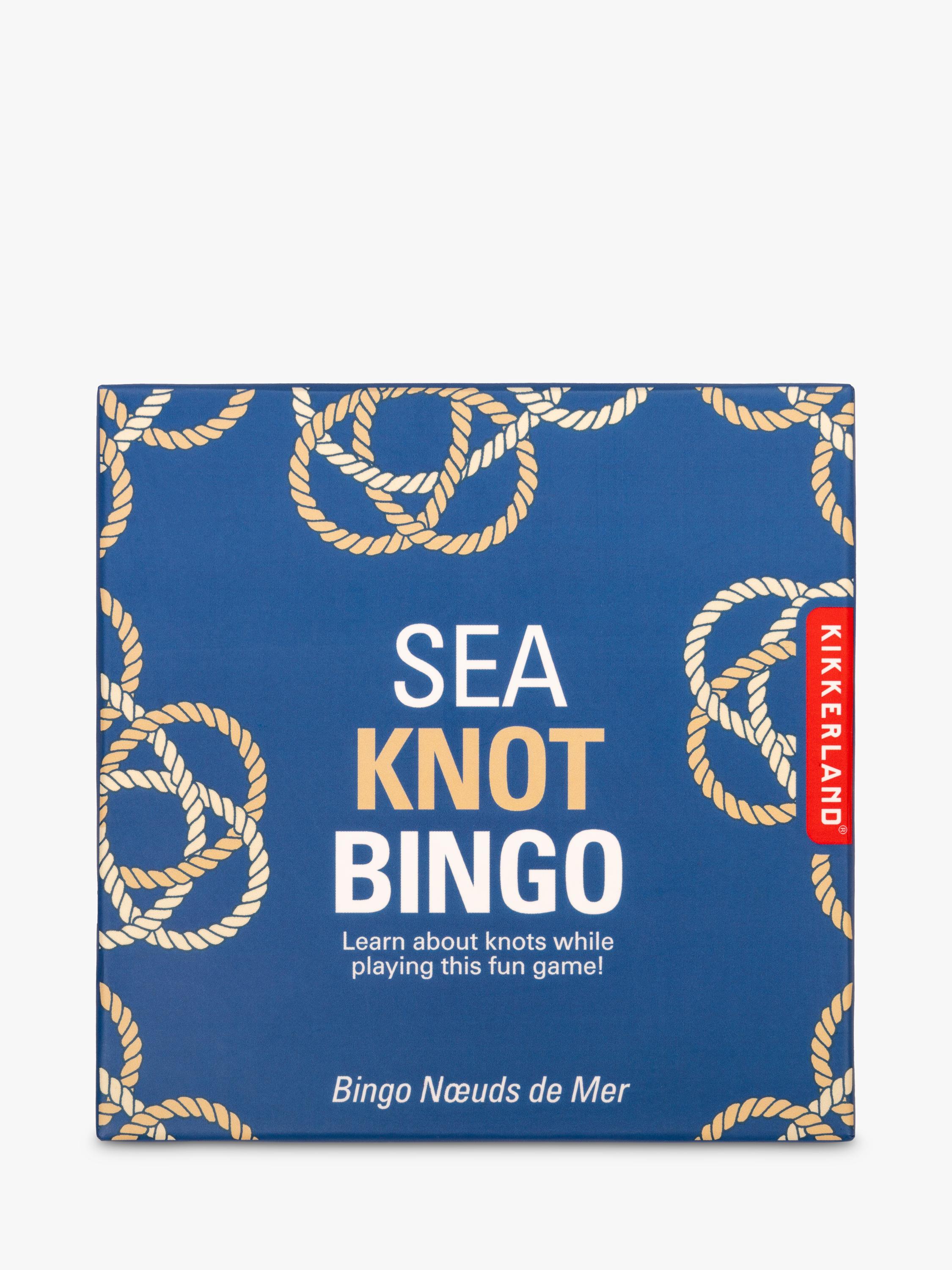 Educational Sea Knot Bingo Game with Cards and Pieces