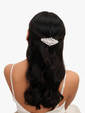Jon Richard crystal diamante hair barrette in silver, UK version