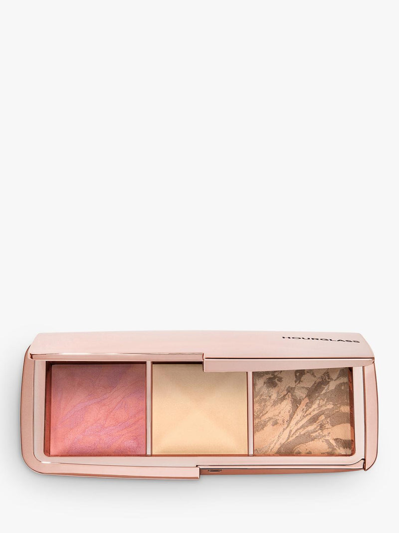Three-Shade Blush, Bronzer, and Finishing Powder Palette