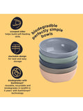 Vital Baby Nourish Simple Bowls Multi Pack of 5 (British brand)