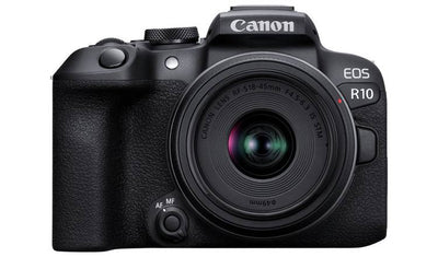 Canon EOS R10 Mirrorless Camera With 18-45mm IS STM Lens