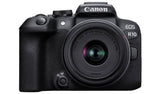 Canon EOS R10 mirrorless camera with 18-45mm IS STM lens - British product