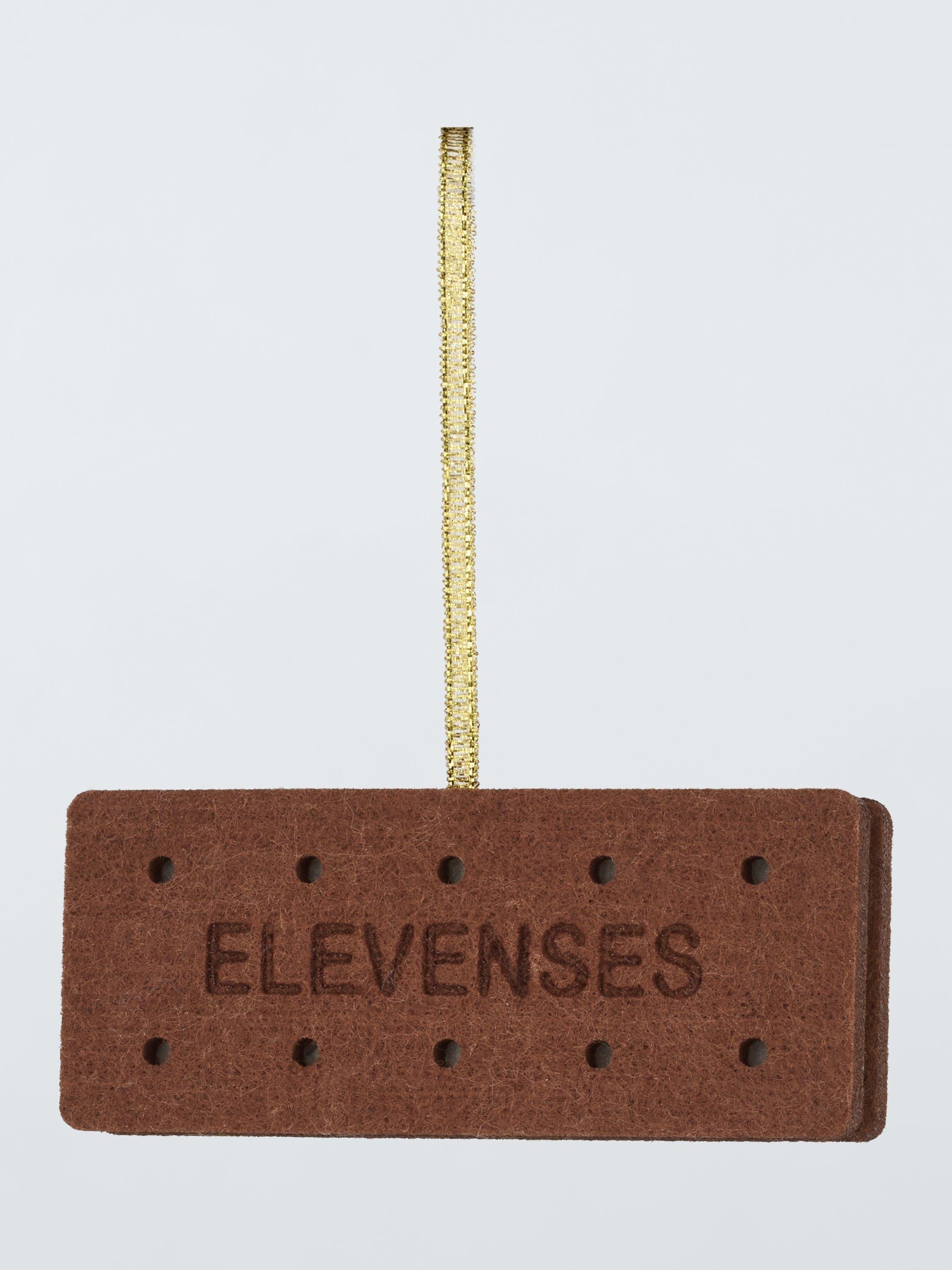 Felt Tree Decoration with Bourbon Biscuit Design