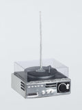 Heirloom Splendour Vinyl Record Player Tree Decoration