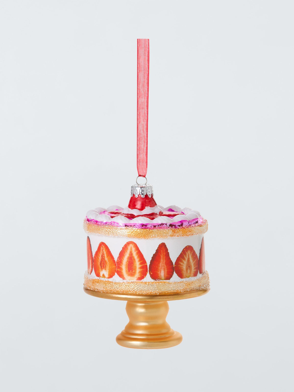 Heirloom Splendour Strawberry Cake Bauble