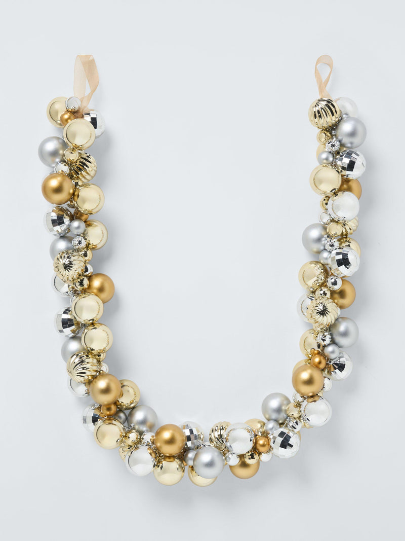 Bauble Garland in Gold and Silver