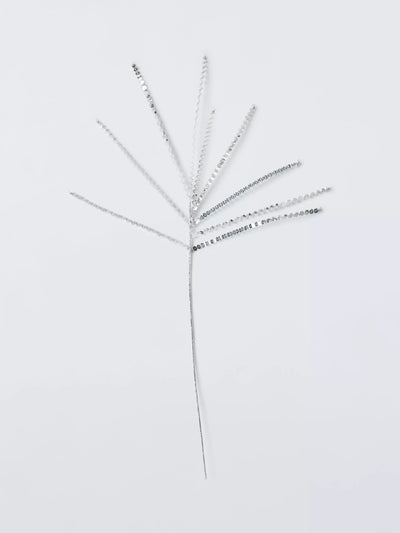 John Lewis Disc Spray Silver Decoration