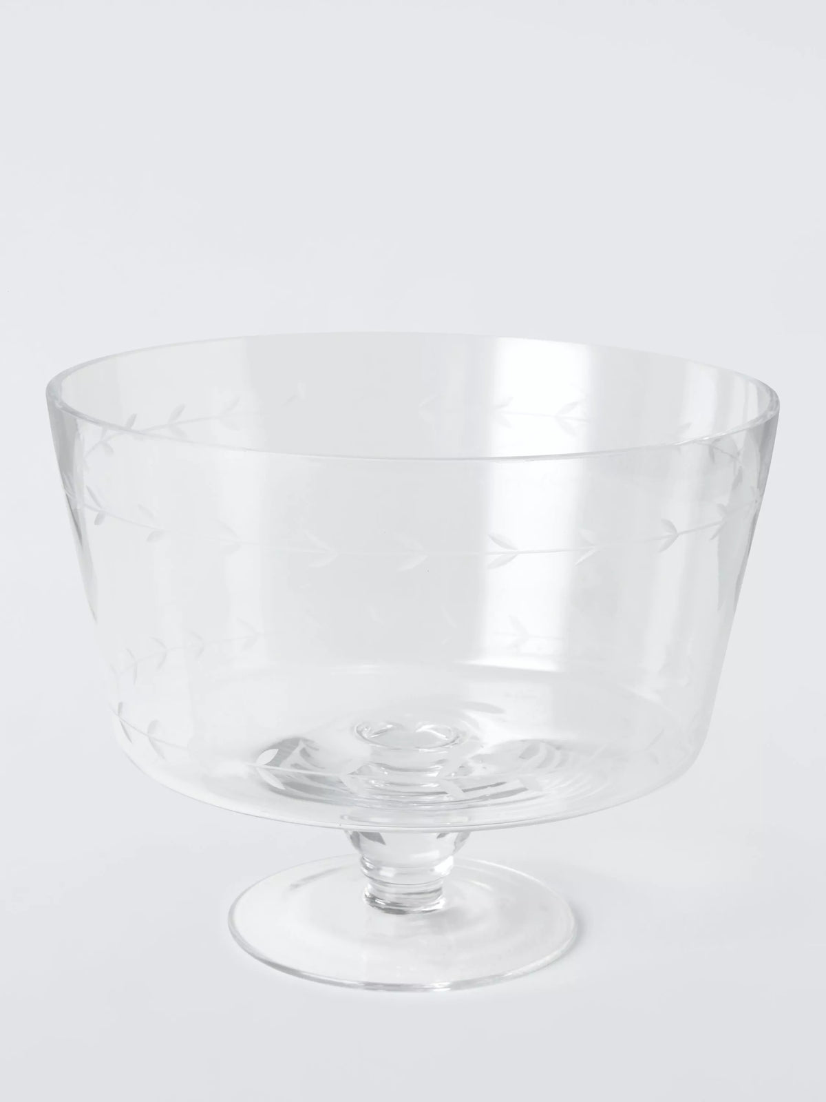 John Lewis x Sanderson footed glass trifle bowl 24cm, UK version
