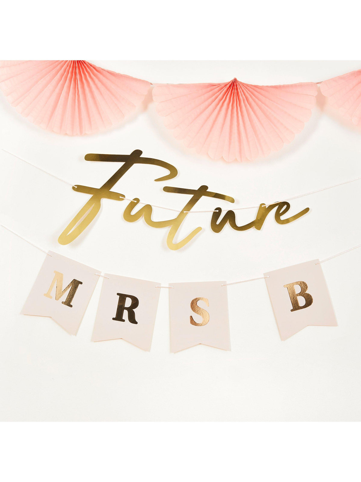 Personalizable 'Future Mrs' Card Banner for Hen Parties