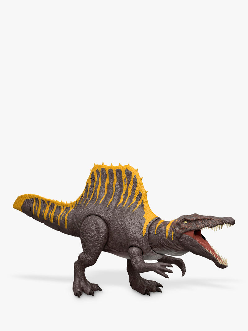 Tail Thrasher Spinosaurus Action Figure with Movable Joints and App Compatibility