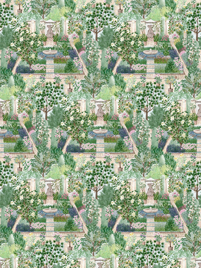 Sanderson The Carpet Garden Wallpaper Mural