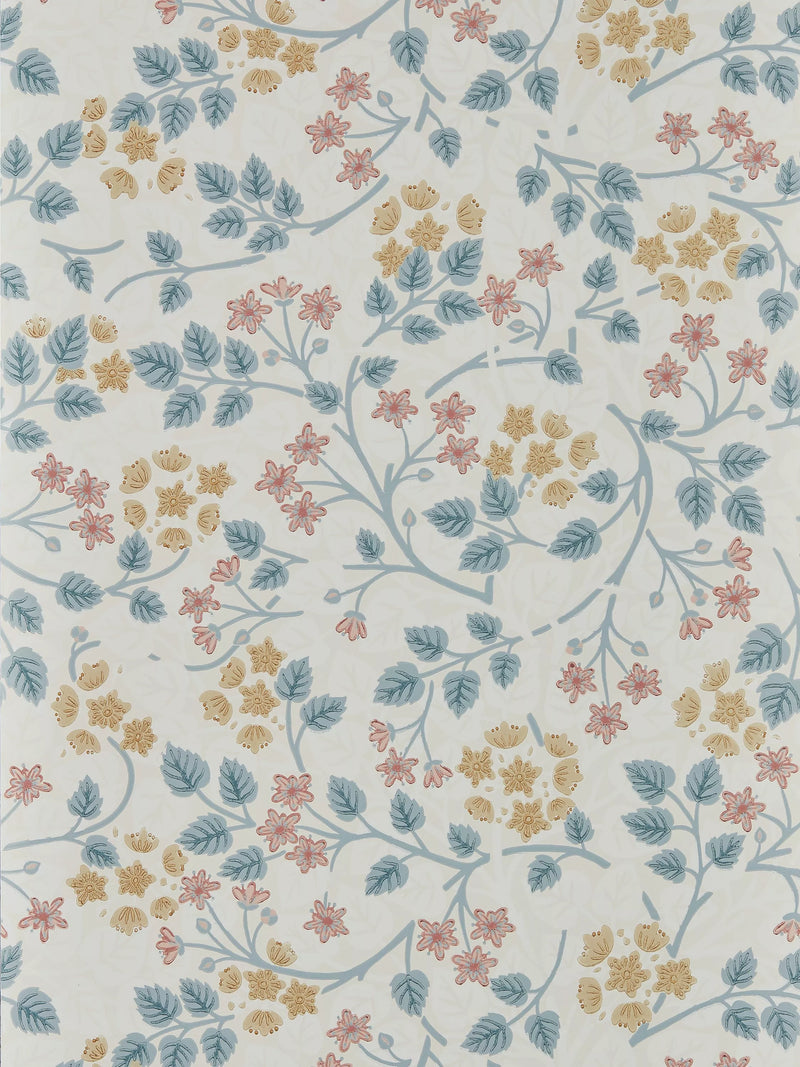 Sanderson Silver Lime Wallpaper (British brand)