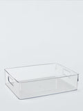 Clear Plastic Storage Box Long