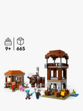 LEGO Minecraft The Pillager Outpost & Ravager building set, UK version