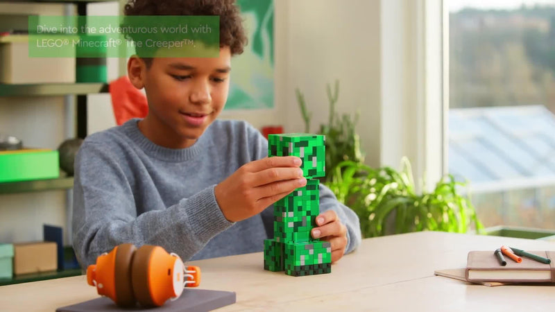 LEGO Minecraft The Creeper building set, UK version