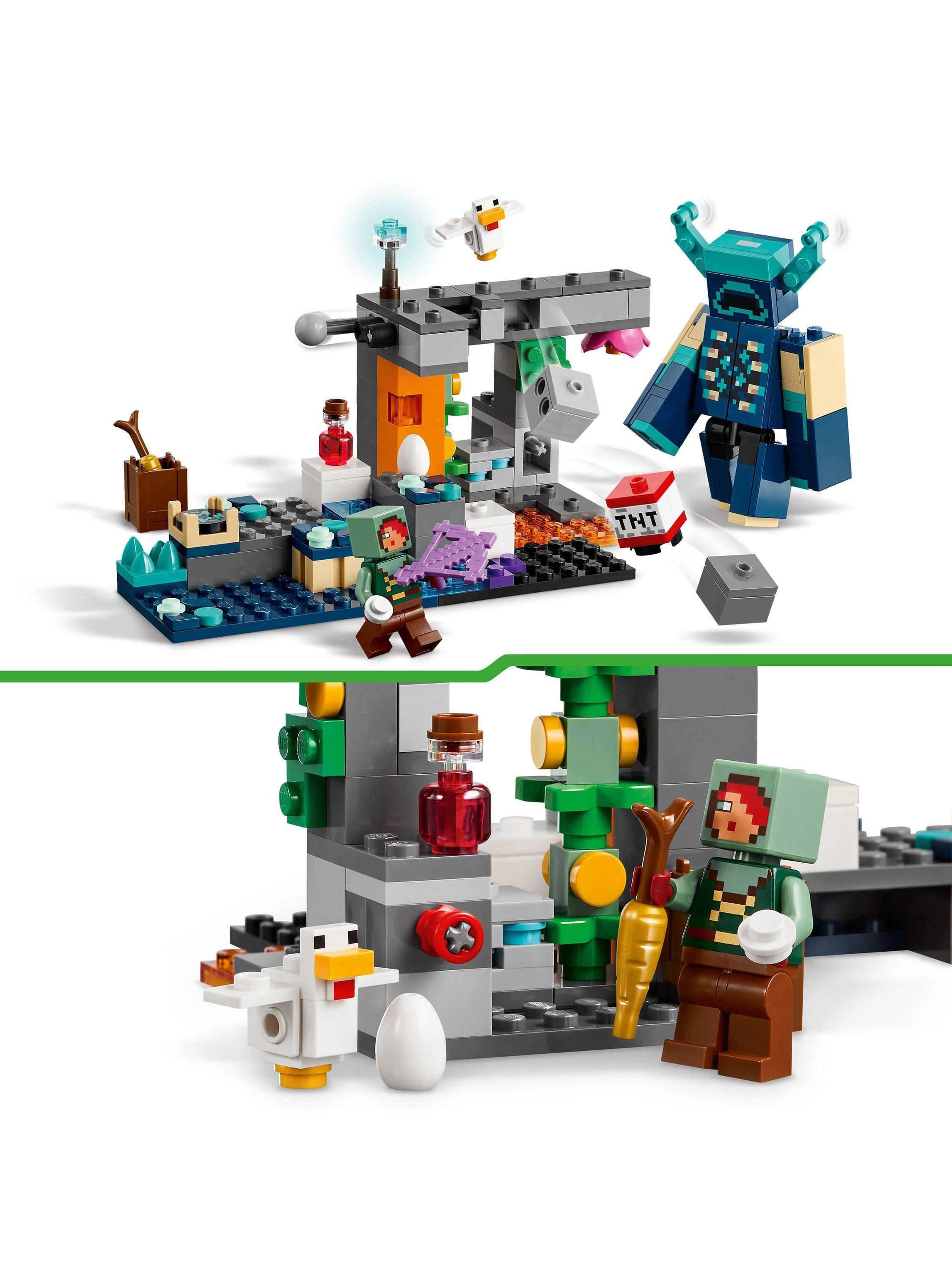 Lego Minecraft The Warden Encounter interactive building toy, UK version
