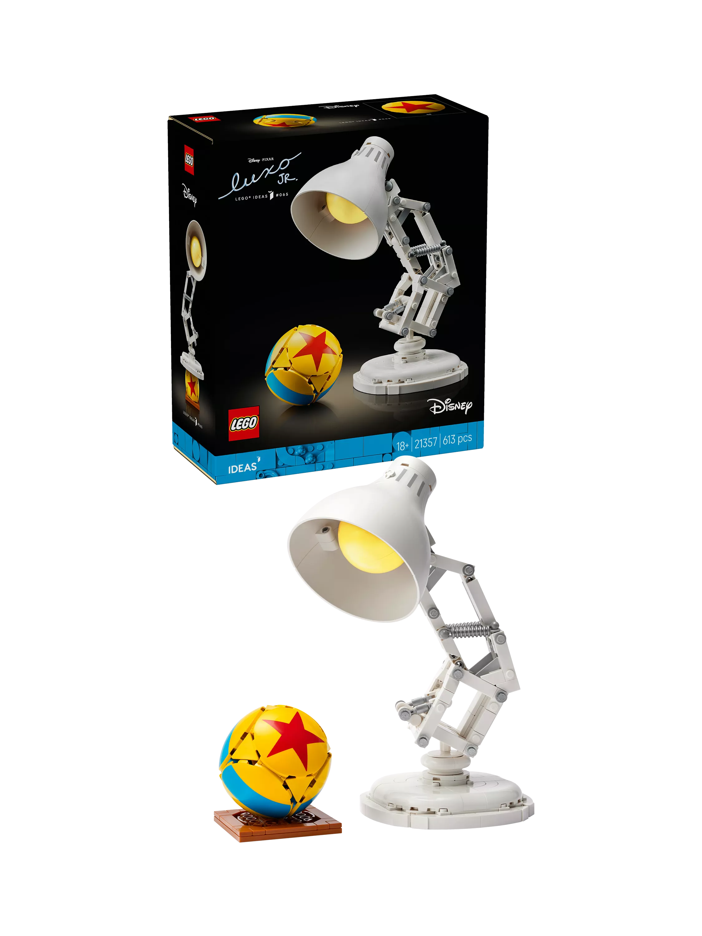 LEGO Disney Pixar Luxo Jr building set, UK version