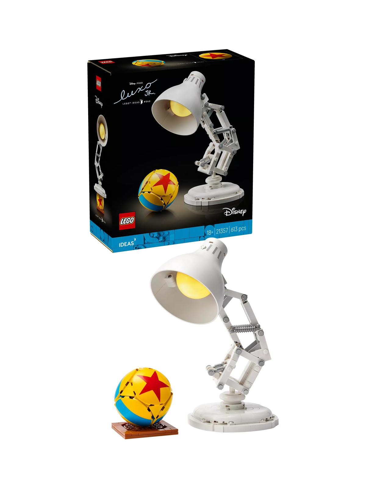 LEGO Disney Pixar Luxo Jr building set, UK version