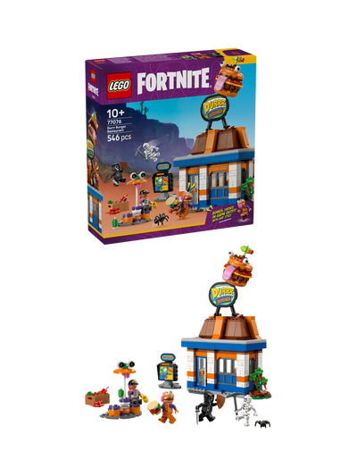 LEGO Fortnite Durrr Burger Restaurant Toy Building Set