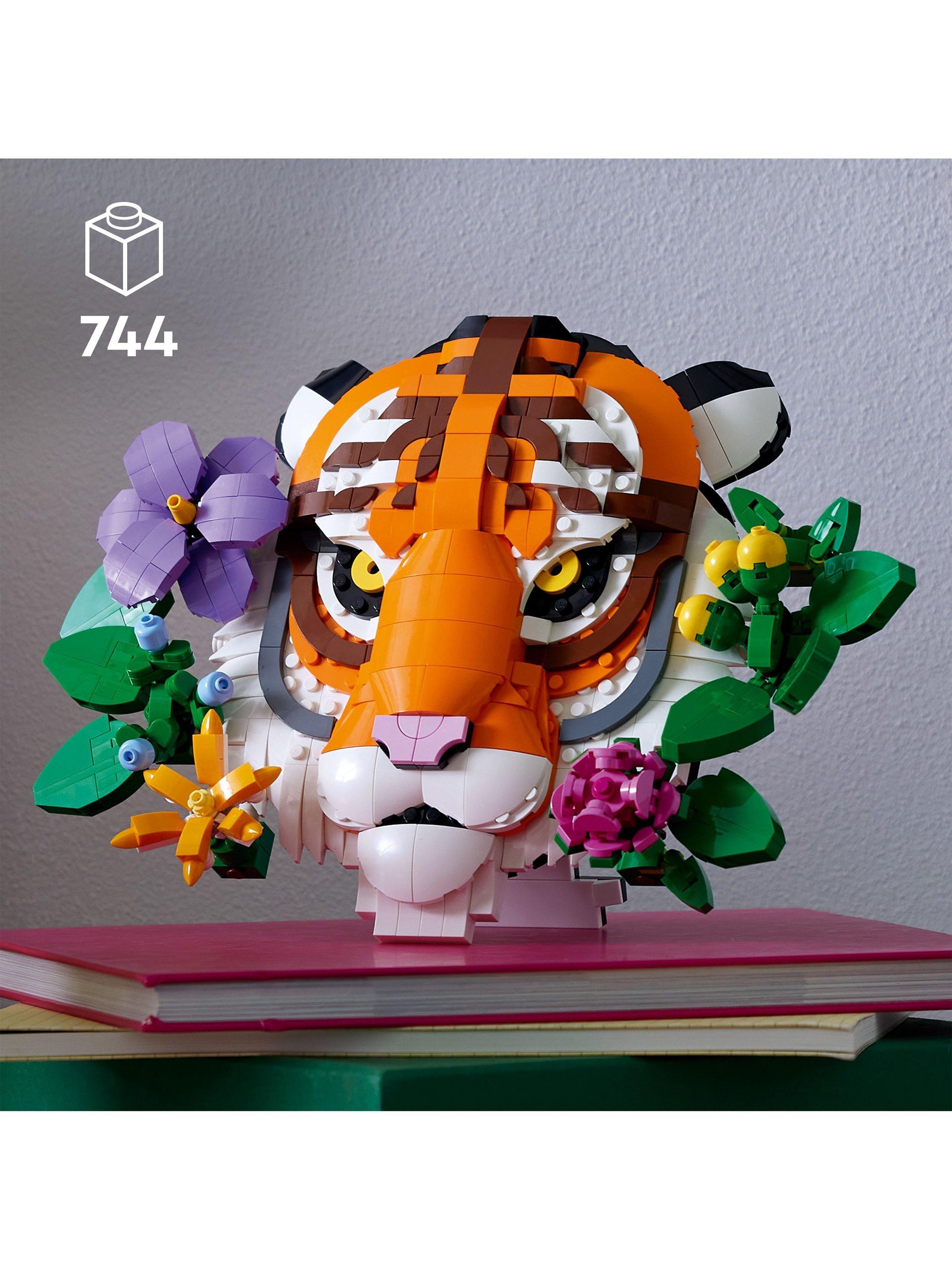 LEGO The Fauna Collection Tiger art building set, UK version