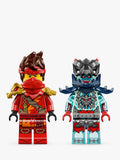 Lego NINJAGO Kai's Motorcycle Speed Race building set, UK version