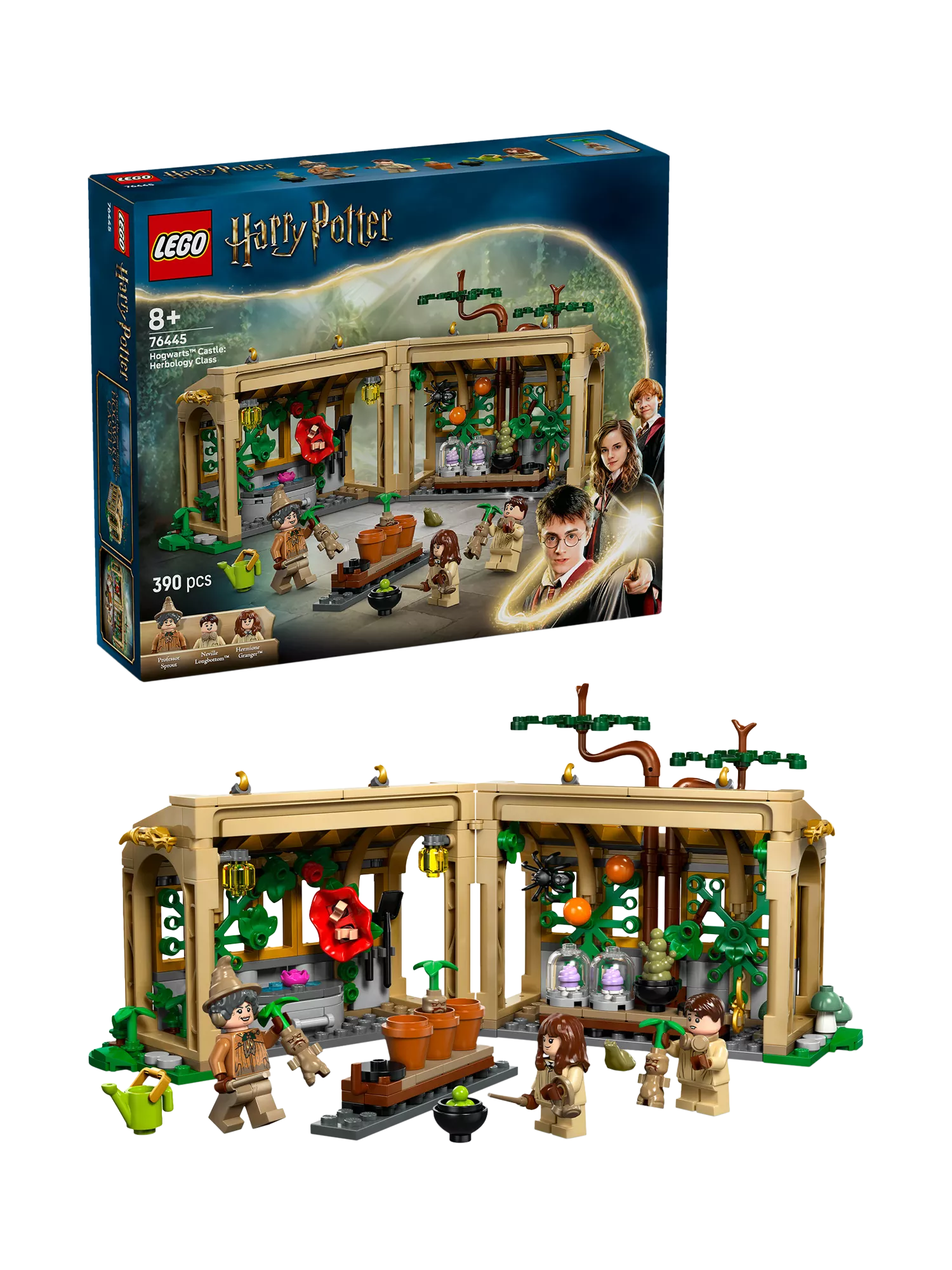 LEGO Harry Potter Hogwarts Castle Herbology Class building set, UK version