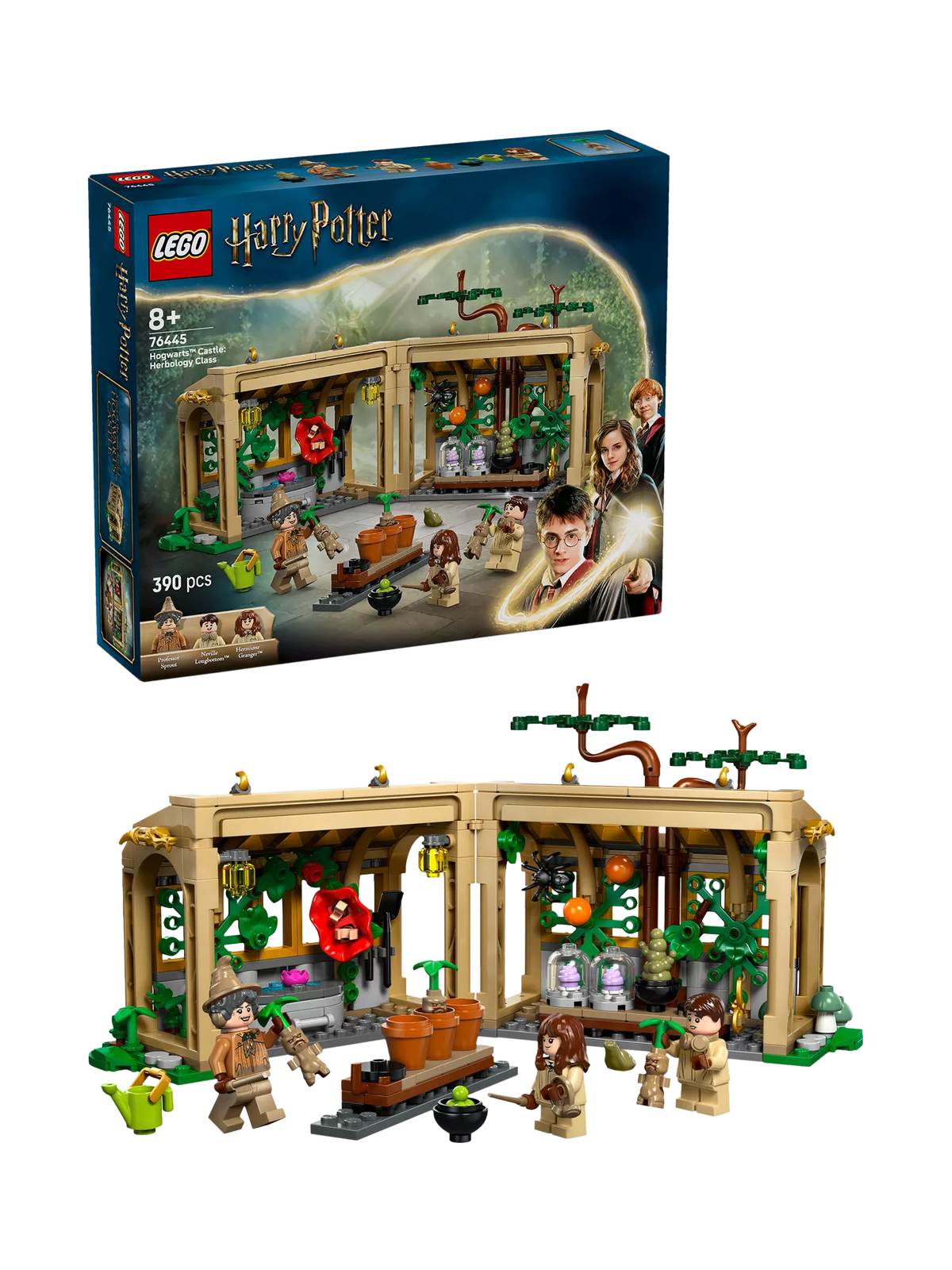 LEGO Harry Potter Hogwarts Castle Herbology Class building set, UK version
