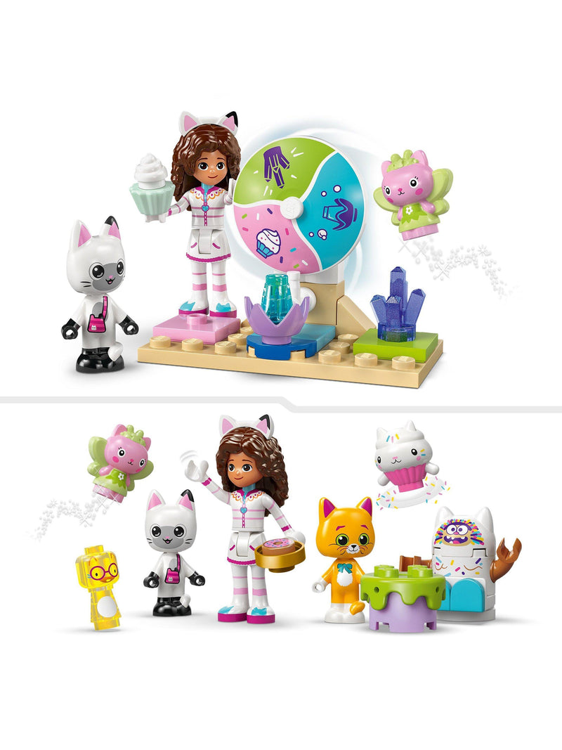 Lego Gabby's Dollhouse Sweet Treat Mountain & Kitty Garden building set 263 pieces, UK version