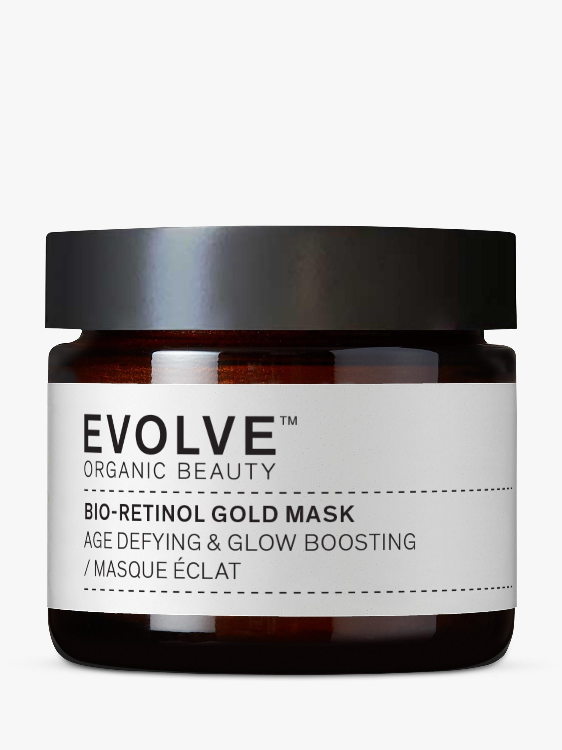 Evolve Organic Beauty Bio-Retinol Gold Face Mask - British product