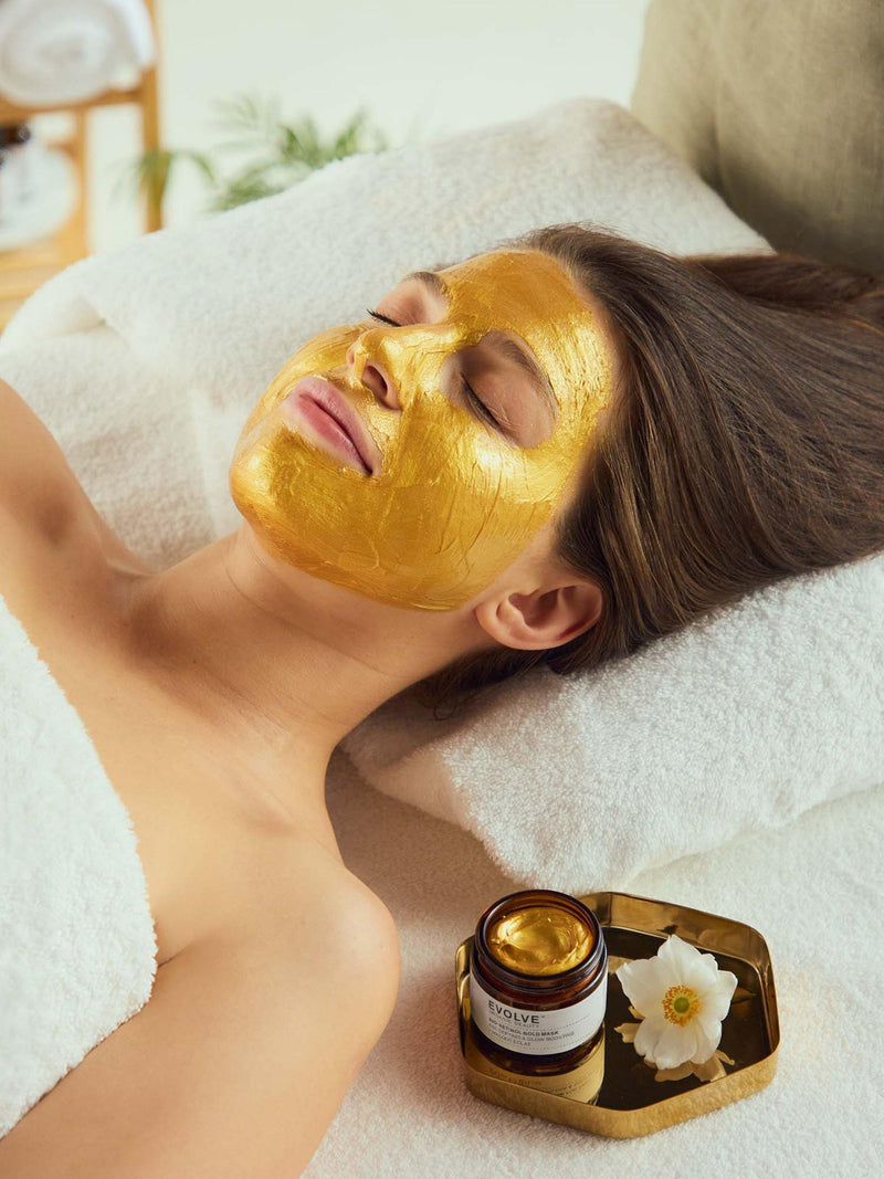 Evolve Organic Beauty Bio-Retinol Gold Face Mask - British product