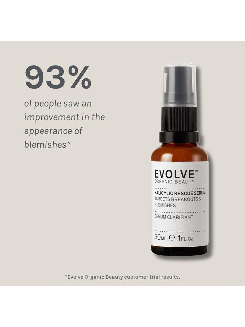 Evolve Organic Beauty Salicylic Rescue Serum 30ml - British product