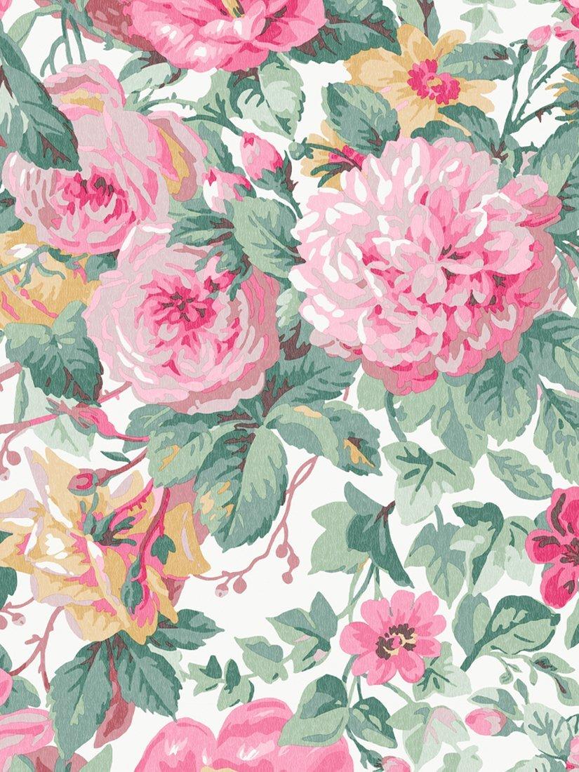 Laura Ashley Rose wallpaper, UK version