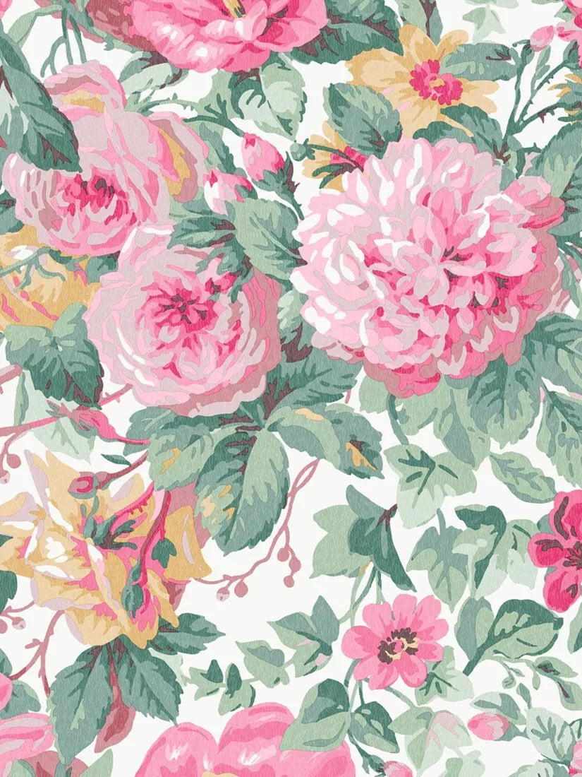 Laura Ashley Rose wallpaper, UK version