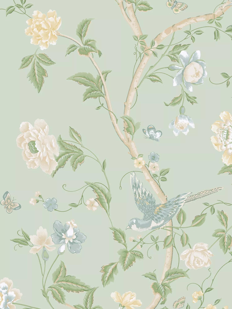 Laura Ashley Summer Palace wallpaper, UK version