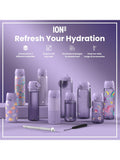 ION8 Unicorn Lilac/Multi water bottle 600ml, UK version