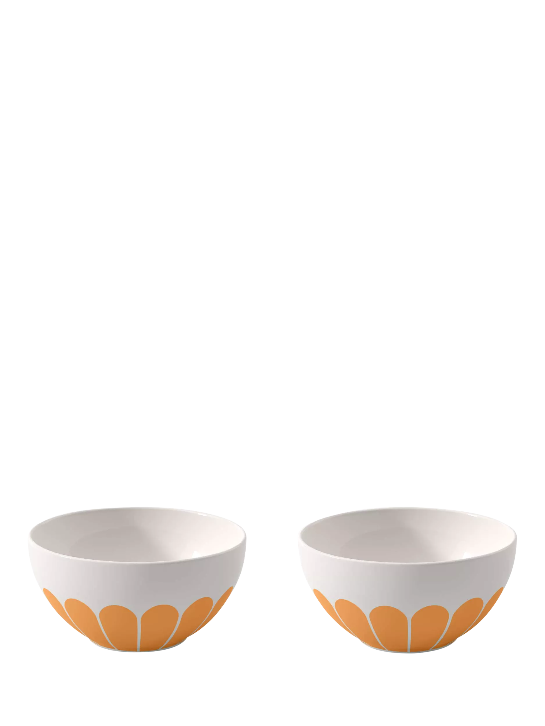 Villeroy & Boch porcelain cereal bowl set of 2, 14cm diameter (British brand)