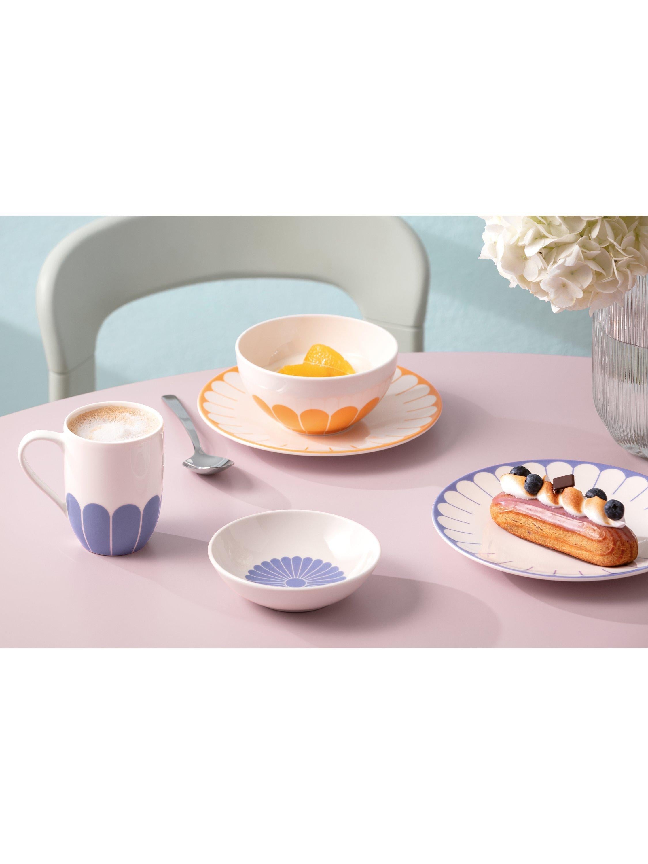 Villeroy & Boch porcelain cereal bowl set of 2, 14cm diameter (British brand)