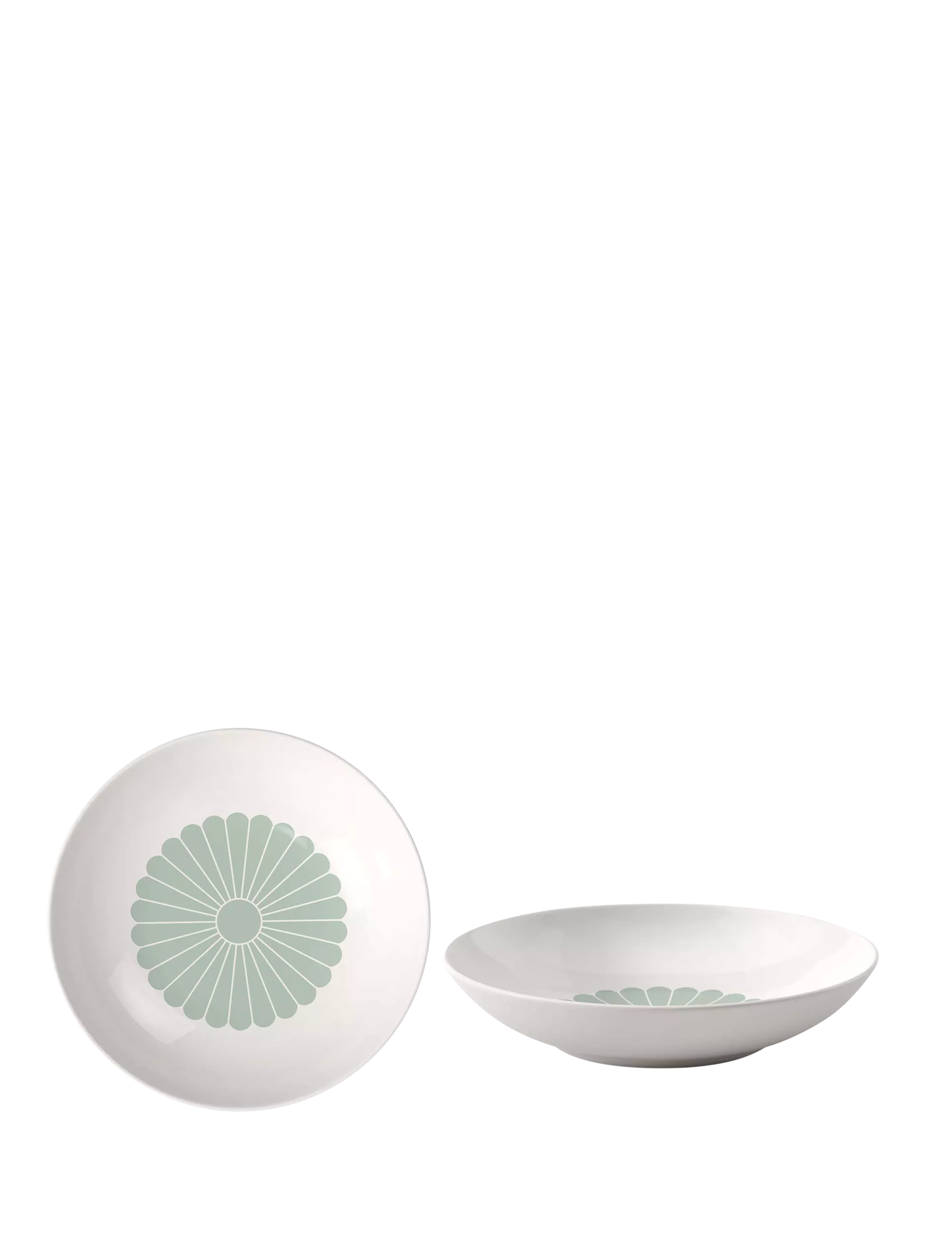 Villeroy & Boch porcelain pasta bowl vert 24cm set of 2 (British brand)