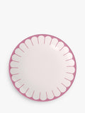 Villeroy & Boch Fleur porcelain dinner plate set of 2, 26cm in Cassis (British brand)