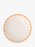 Villeroy & Boch porcelain dinner plate set of two in Soleil design, 26cm diameter (British brand)