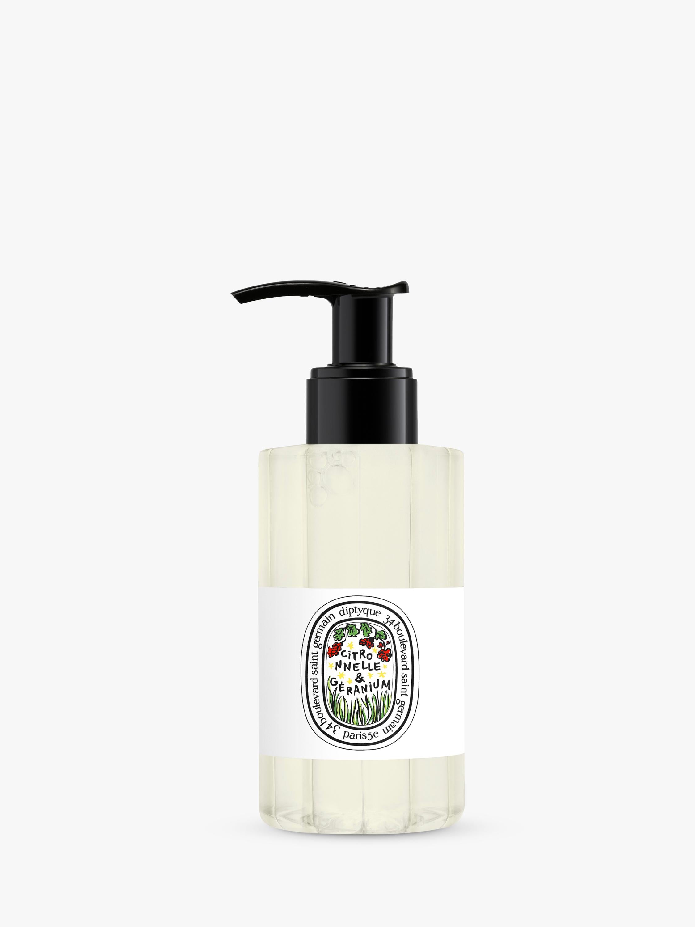 Lemongrass and Geranium Shower Gel with Mosquito-Repelling Essential Oils 195ml