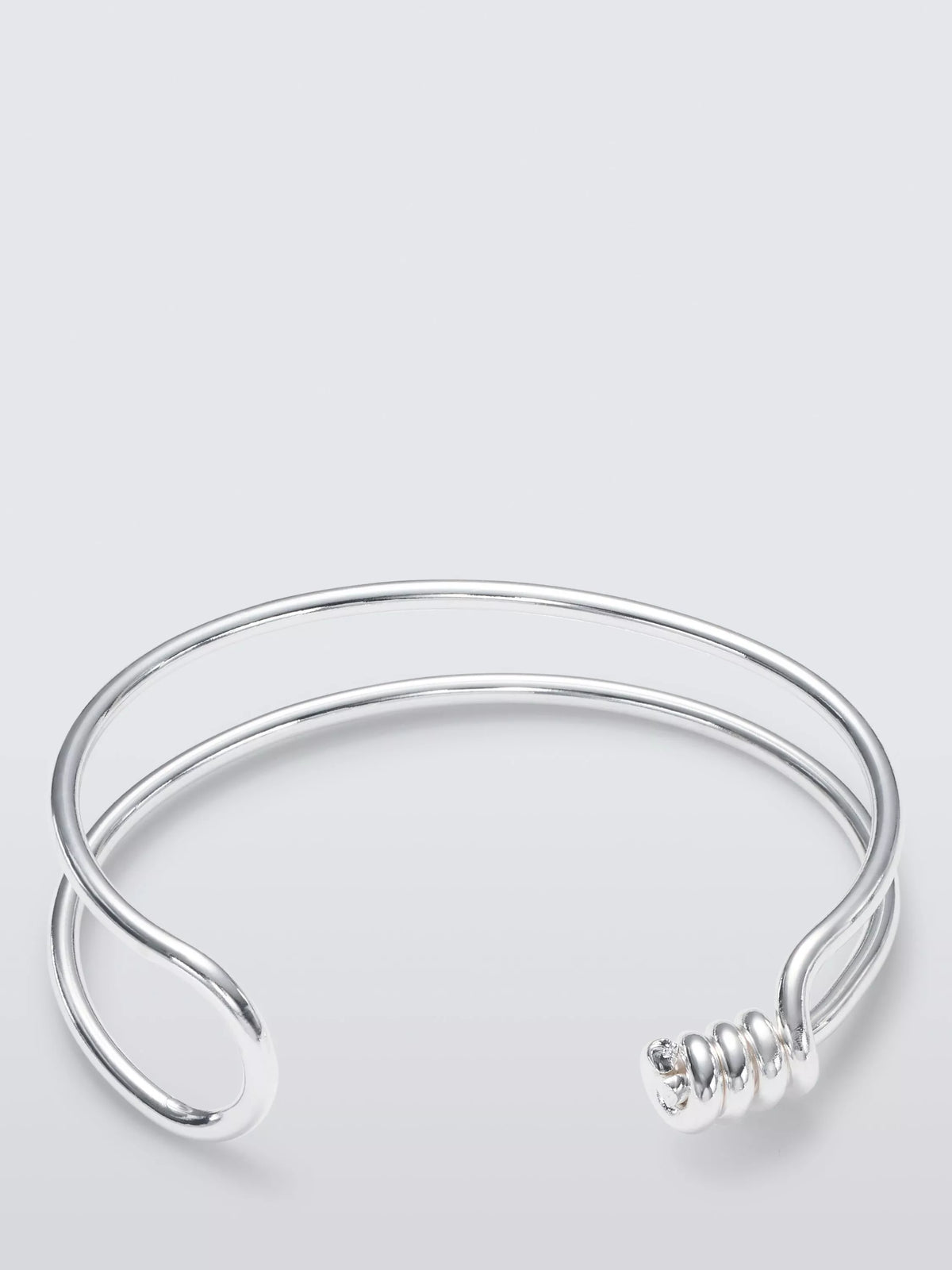 John Lewis wrap end double band cuff bangle, UK version