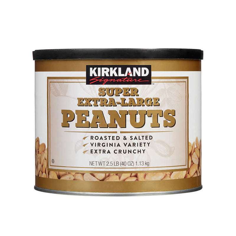 Kirkland Signature roasted and salted peanuts 1.13kg, UK version