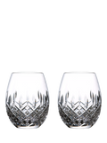 Royal Doulton clear rum tumbler 560ml set, imported from the UK
