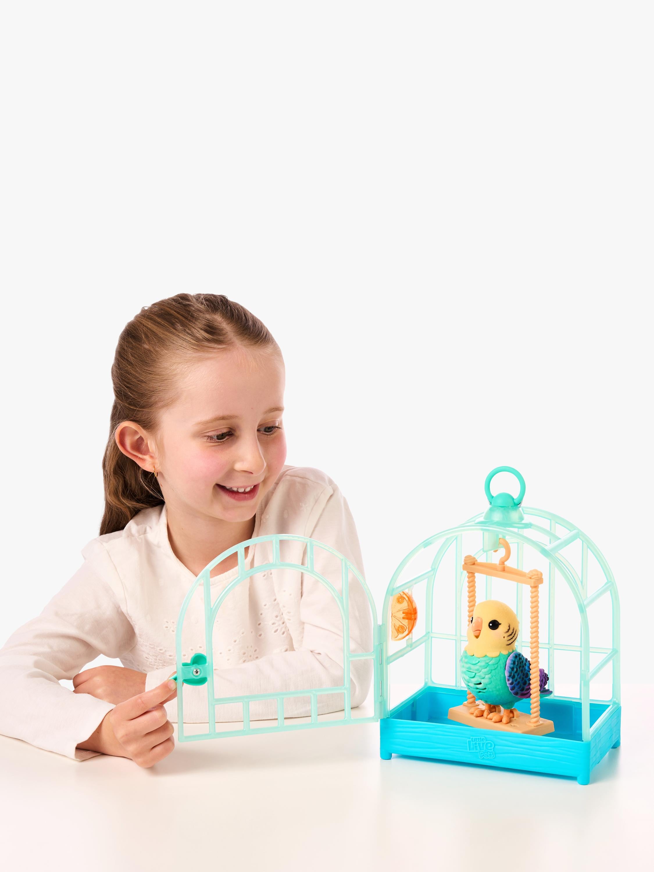 Little Live Pets interactive bird toy Indie the Budgie, UK version