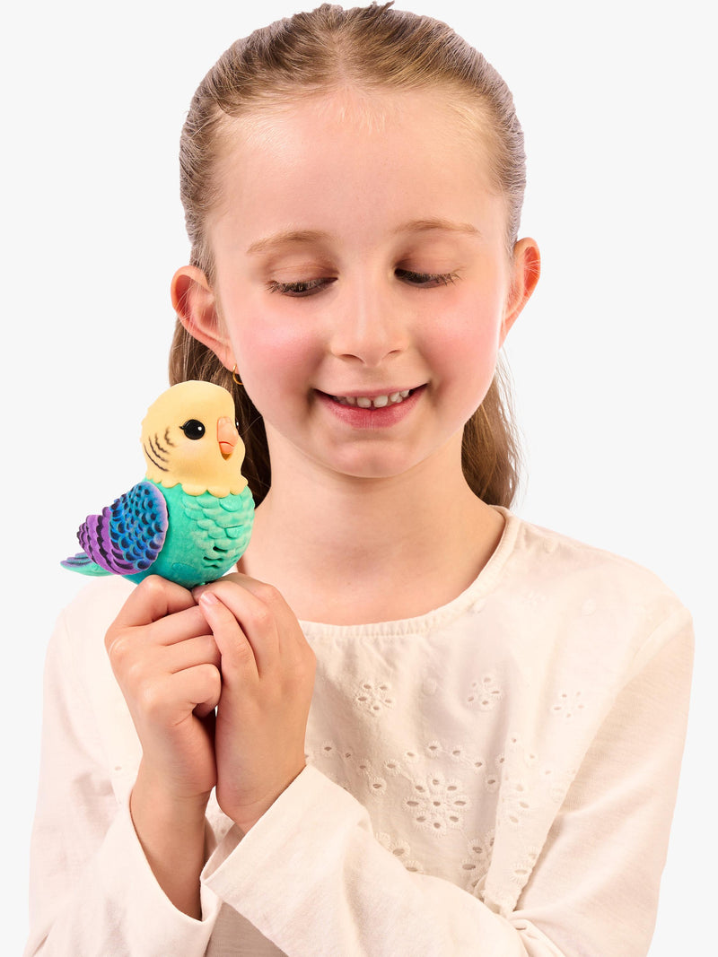 Little Live Pets interactive bird toy Indie the Budgie, UK version