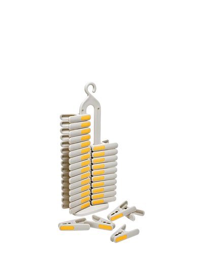 Peg Storage Organizer with 30 UV-Resistant Pegs and Storage Stand