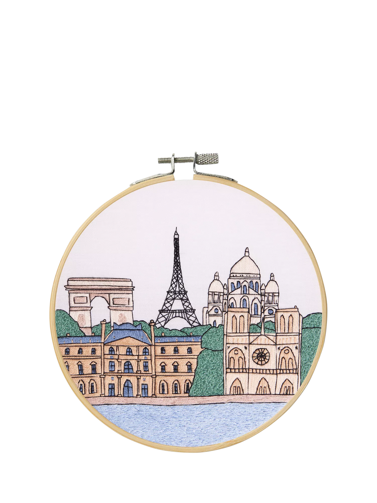 DMC Designer Collection Paris Skyline Embroidery Kit - British product