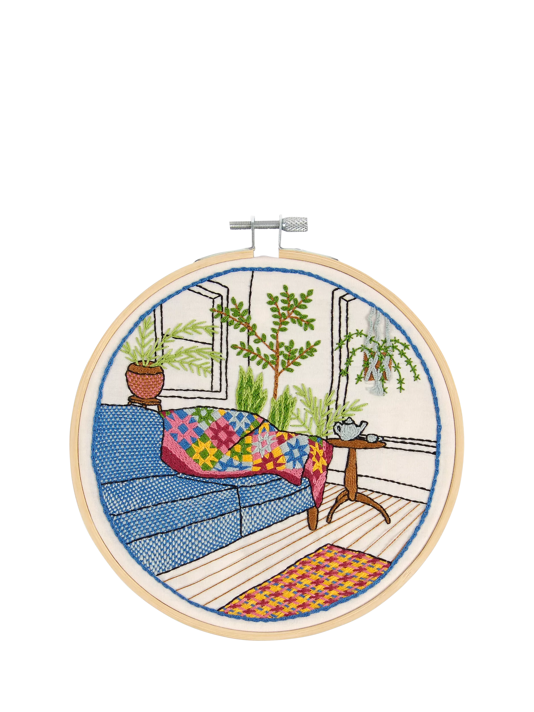 DMC Winter Garden Embroidery Kit - British product