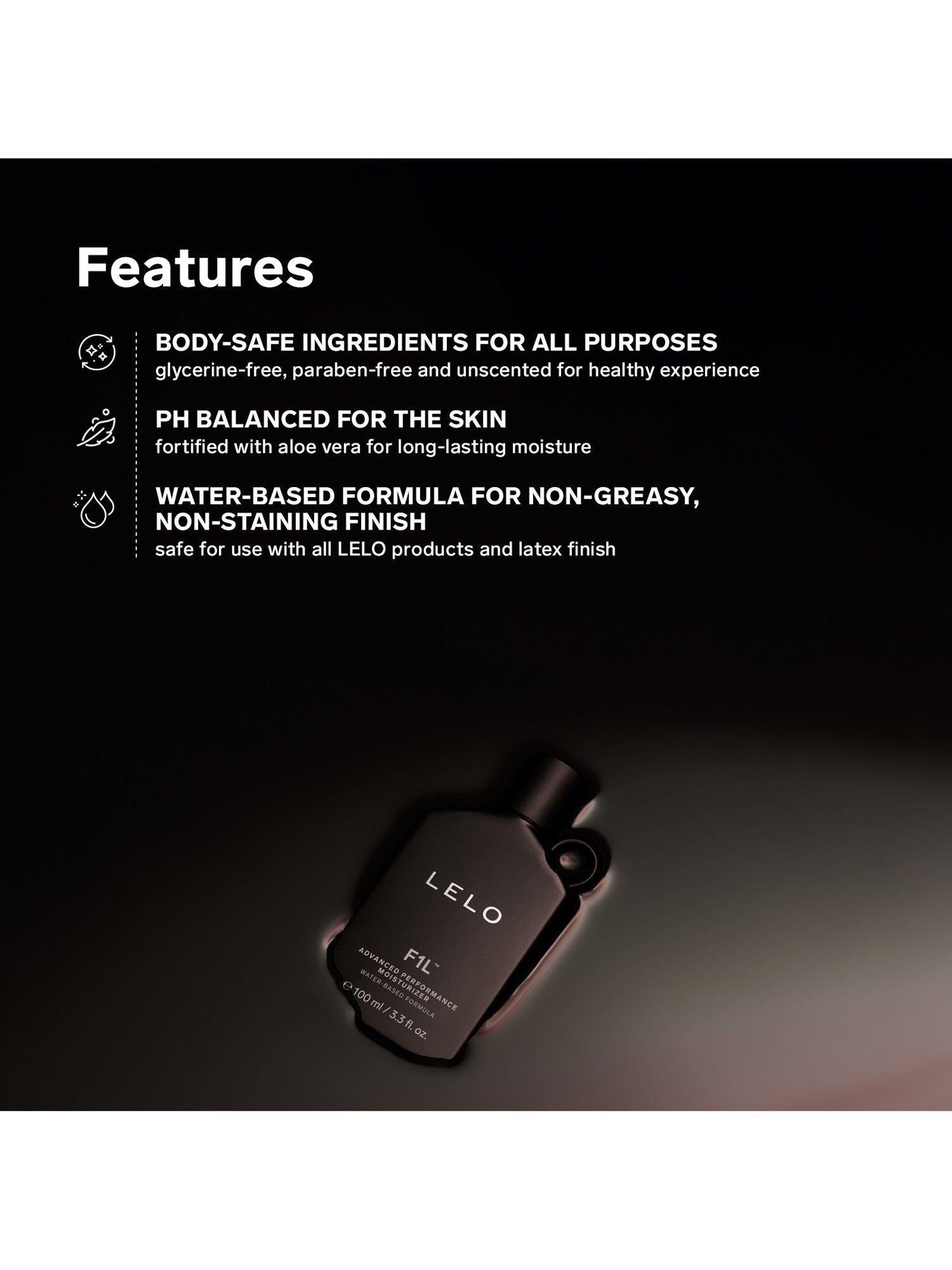 LELO Advanced Performance Moisturizer personal lubricant 100ml, UK version